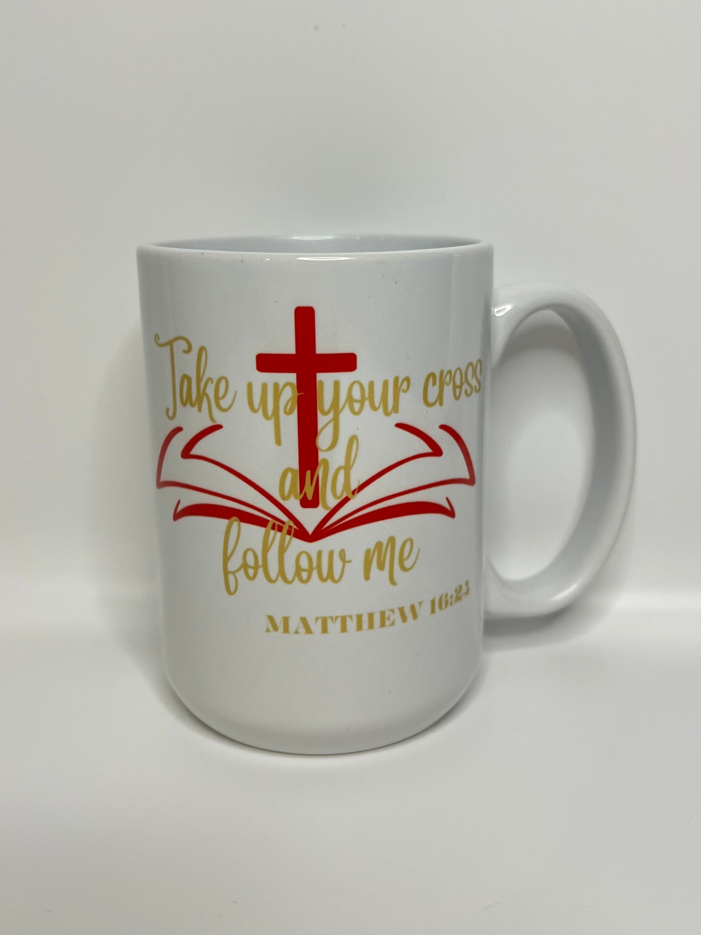 Matthew 16:24 15oz mug