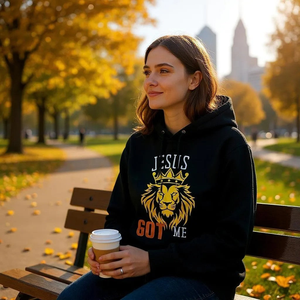 Jesus Got me Heavy Blend Hoodie