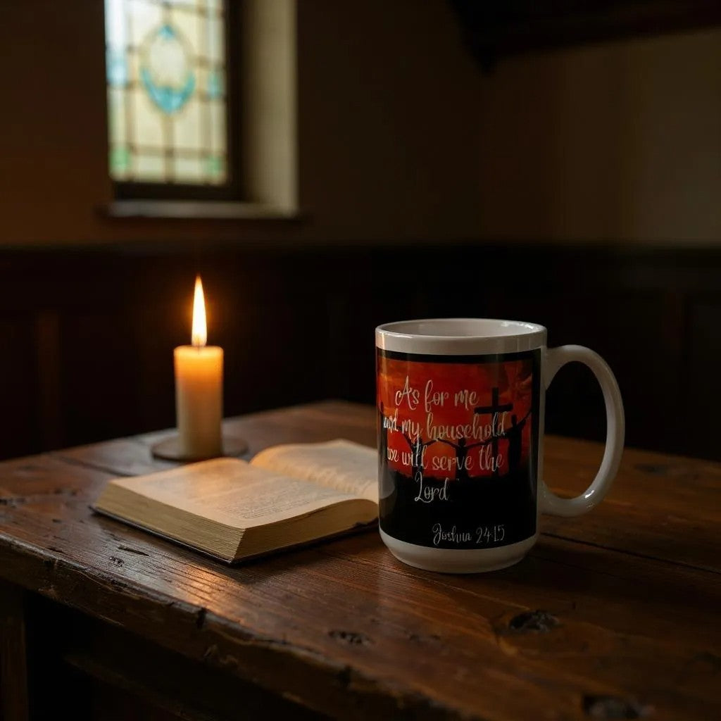 Joshua 24:15 15oz Mug