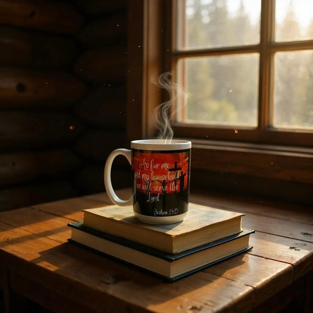 Joshua 24:15 15oz Mug