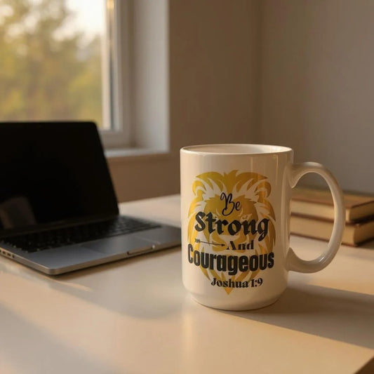 Joshua 1:9 15 oz Mug
