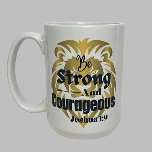 Joshua 1:9 15 oz Mug