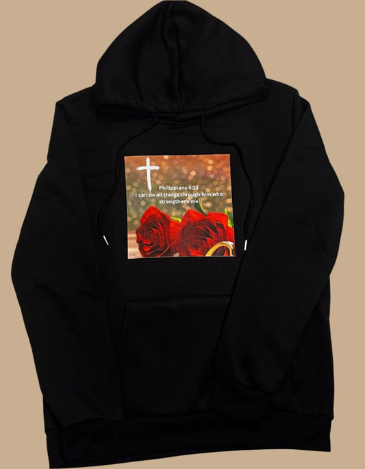 Philippians 4:13 Heavy Blend Hoodie